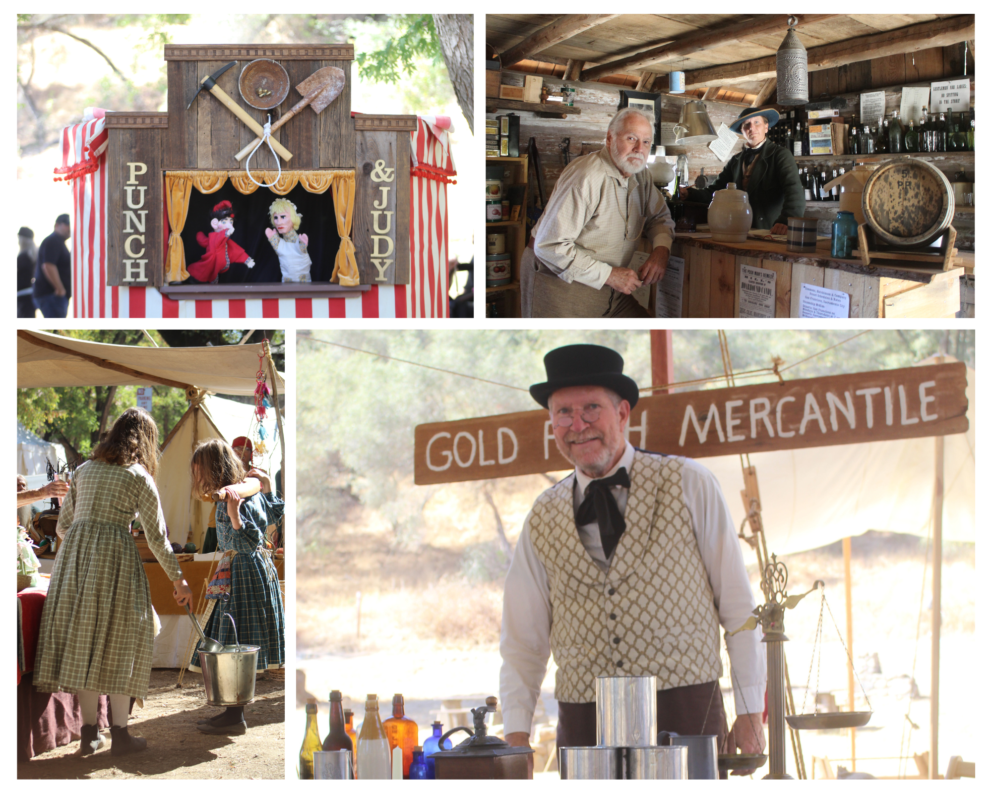 Coloma Gold Rush Live from 2024 collage